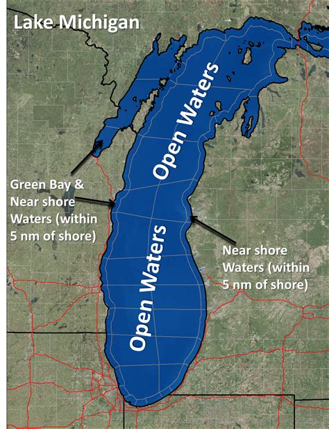 6 am. . Open water forecast lake michigan